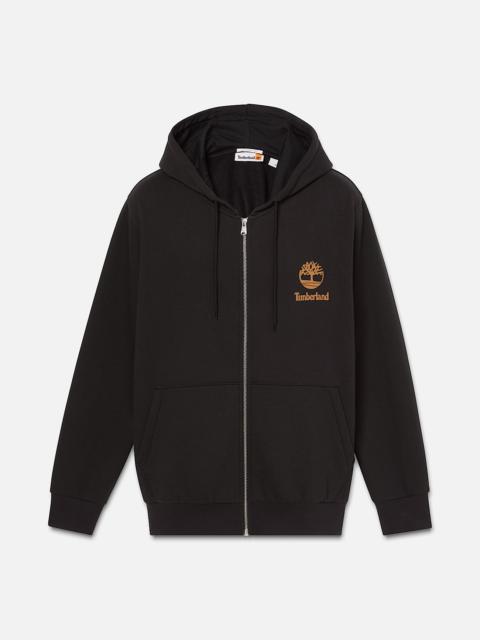 Timberland Print Stack Logo Full-Zip Hoodie