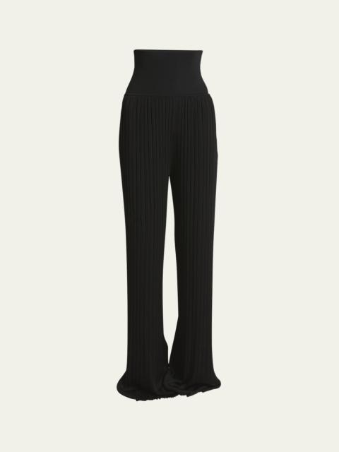 Micro Pleat Trousers