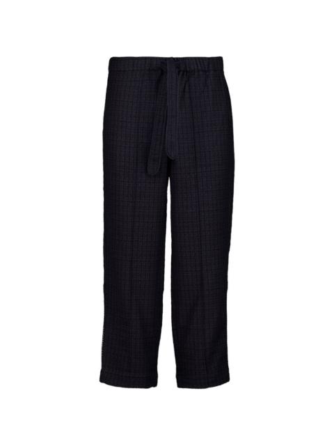 baziszt Dario straight-fit trousers