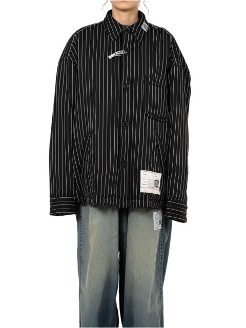 Maison MIHARAYASUHIRO Stripe Puffer Shirt