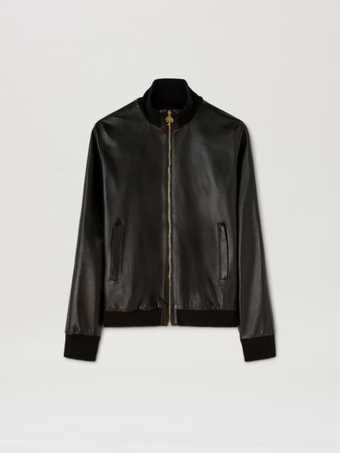 Palm Angels LEATHER TRACK JACKET