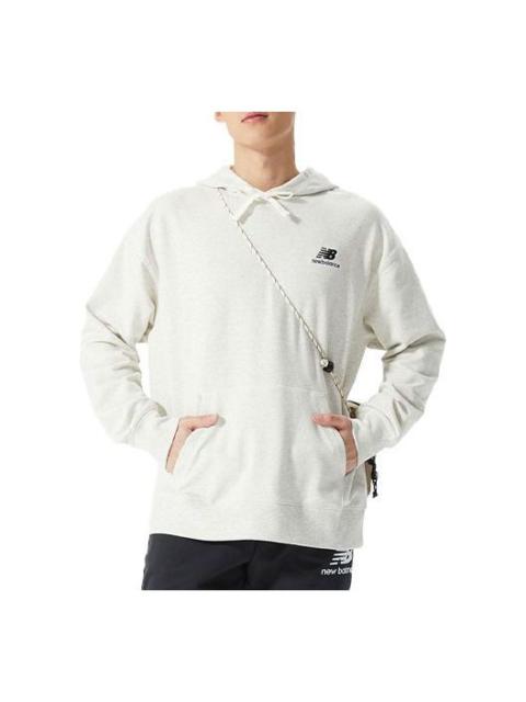 New Balance New Balance Essentials Unissentials Sweat Pullover Hoodie Asia Sizing 'Sea Salt Heather' UT21500-SAH