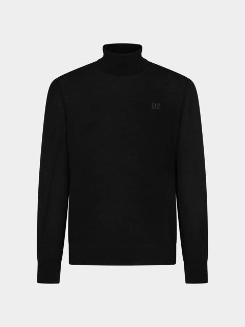 DSQUARED2 D2 KNIT TURTLENECK