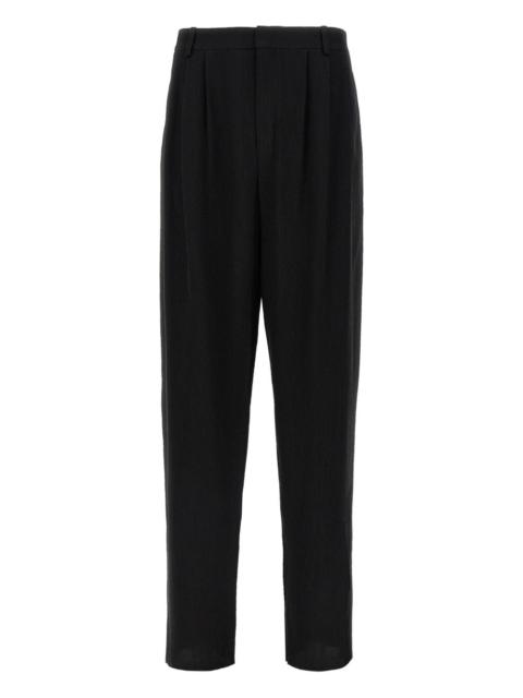 SAINT LAURENT silk trousers