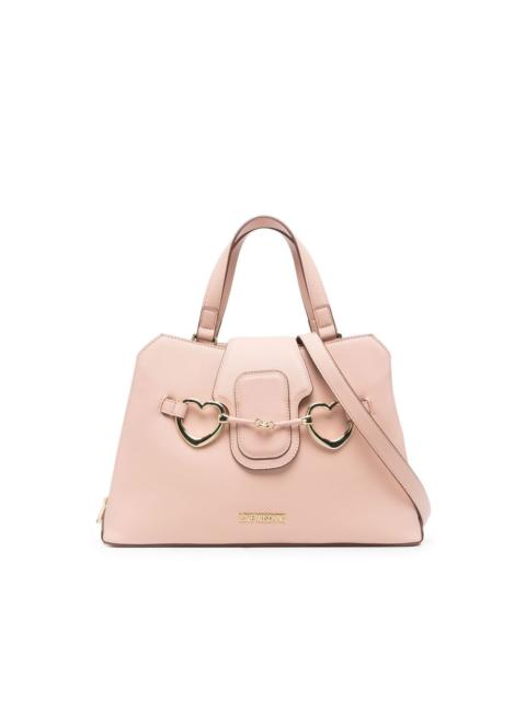 Moschino horsebit-detail tote bag