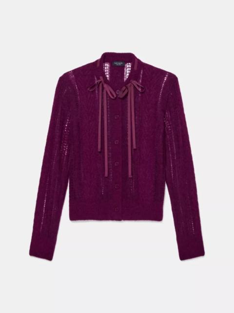 kate spade Pointelle Cardigan