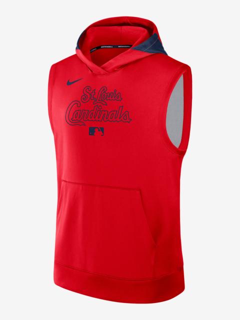 Nike St. Louis Cardinals Authentic Collection Men’s Nike Dri-FIT MLB Sleeveless Pullover Hoodie