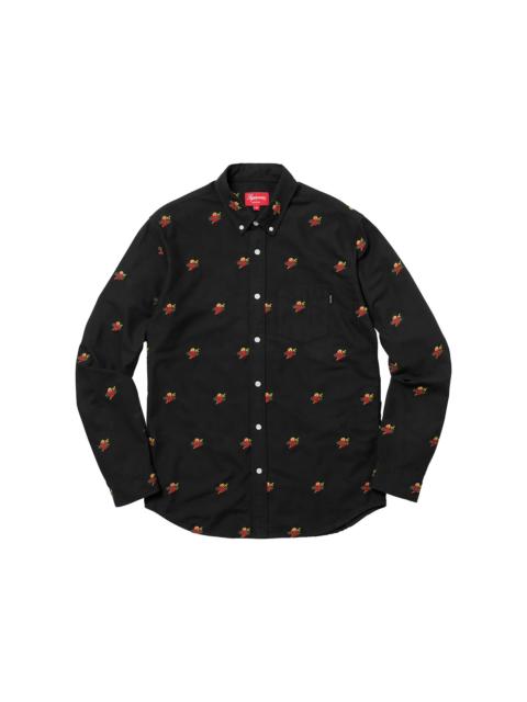 Supreme Supreme Sacred Hearts Oxford Shirt Black