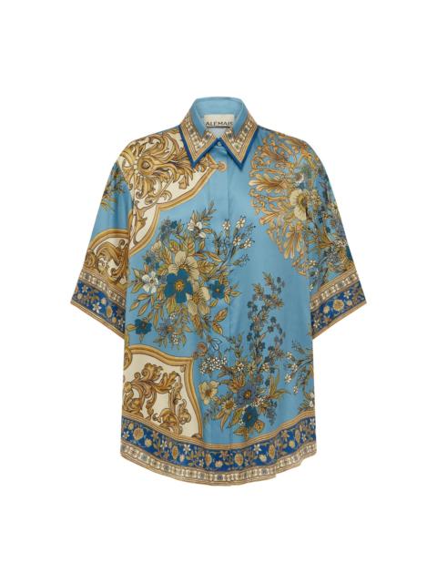 ALÉMAIS Cassie Silk Shirt