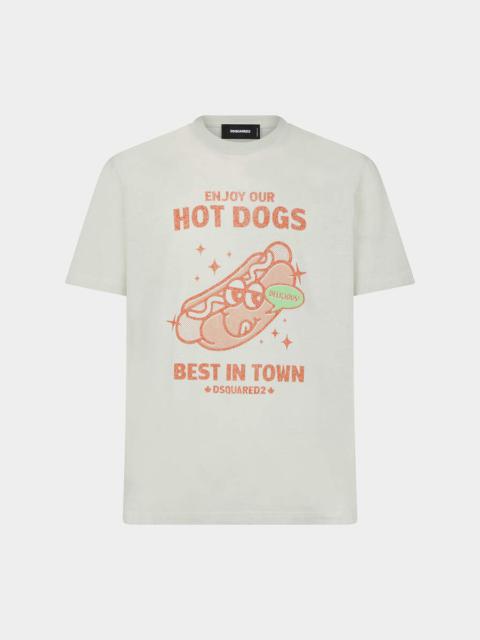 DSQUARED2 HOT DOGS REGULAR FIT T-SHIRT