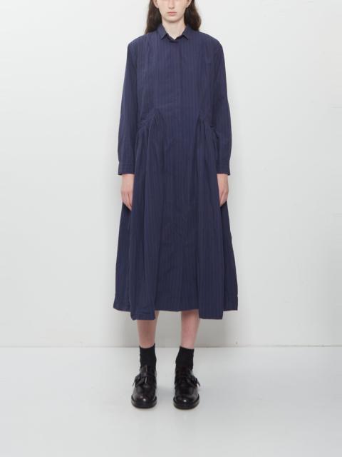 Bergfabel Sally Cotton Dress — Navy Stripe