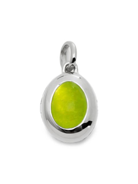MONICA VINADER August Birthstone Locket necklace pendant