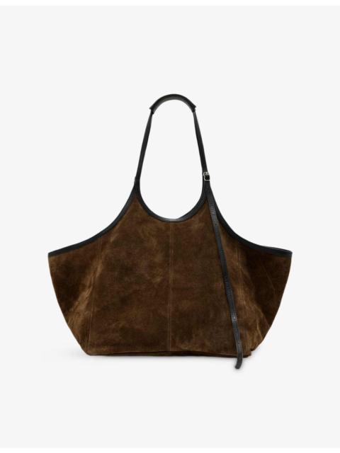 ALLSAINTS Siloh Oversized Suede Tote bag