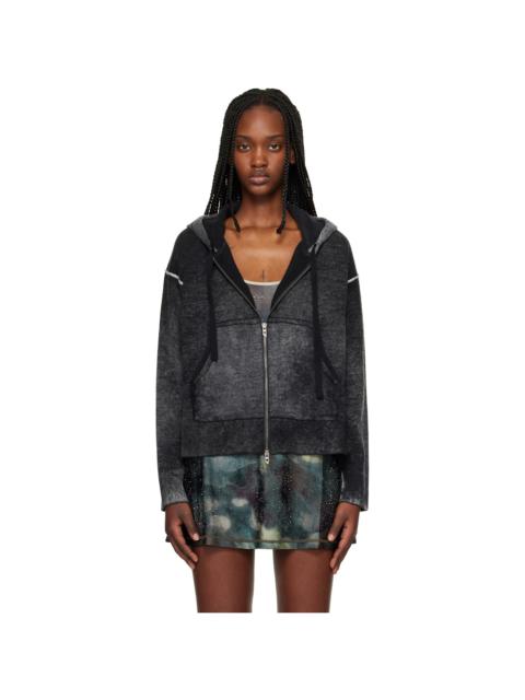 Diesel Black M-Hermine Hoodie