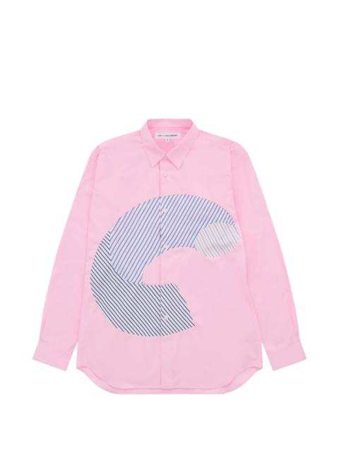 Comme des Garçons SHIRT panelled shirt