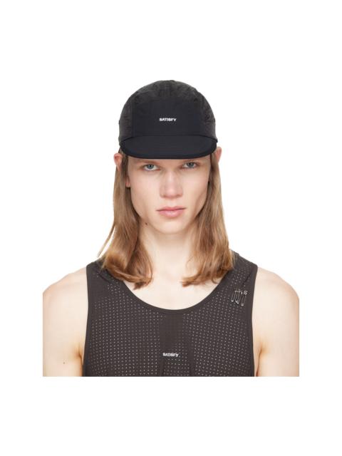 SATISFY Black Rippy Trail Cap