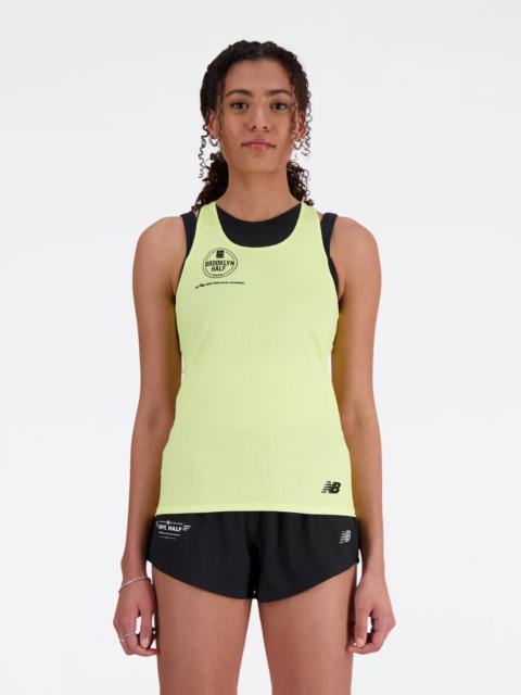 New Balance RBC Brooklyn Half Printed Singlet