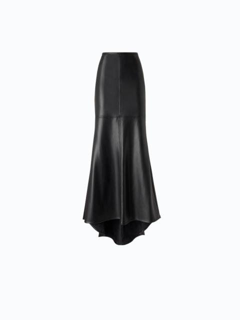 PINKO LONG MERMAID SKIRT IN ULTRA-GLOSSY FABRIC