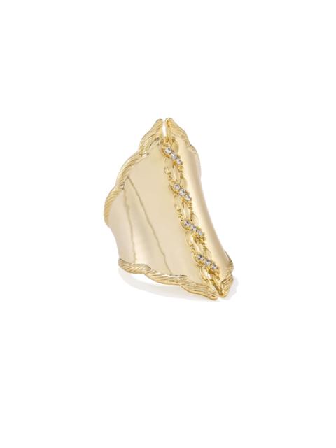 KENDRA SCOTT Dolly Parton x Kendra Scott Laced Gold Statement Ring