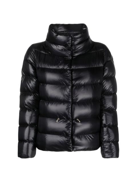 funnel-neck padded jacket