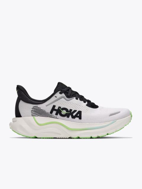 HOKA Men's Arahi 9 Shoes in Frost/Black