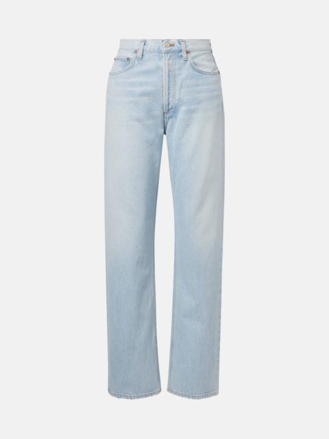 AGOLDE Kelly high-rise straight jeans