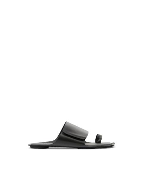 MM6 Maison Margiela broad strap leather sandals