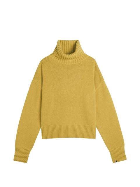 extreme cashmere roll-neck sweater