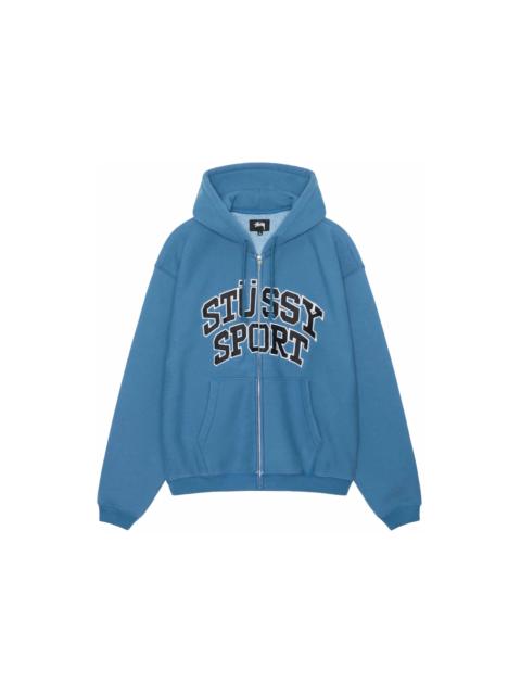 Stüssy Stussy Sport Zip Hoodie Blue