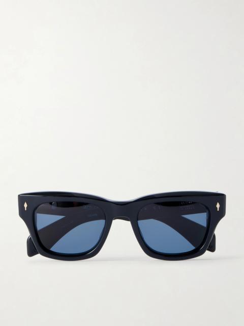 JACQUES MARIE MAGE Dealan 53 Square-Frame Acetate Sunglasses