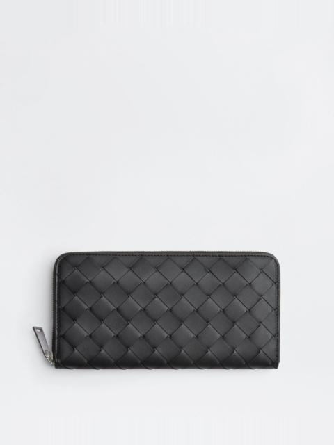 Intrecciato Zip Around Wallet