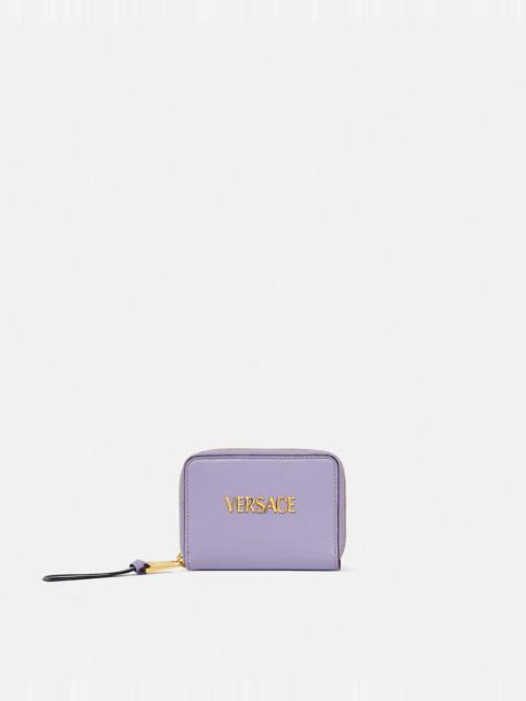 VERSACE Versace Tag Zip Wallet