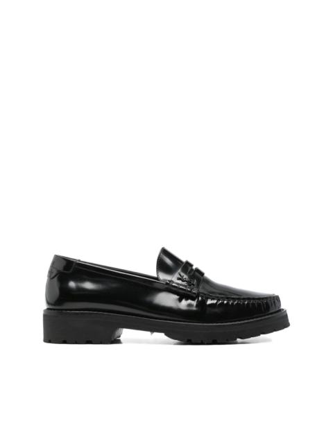 SAINT LAURENT Le Loafer leather loafers