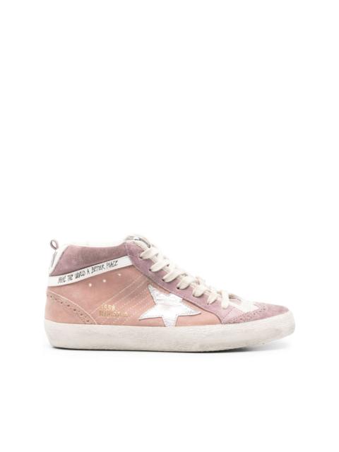 Golden Goose Mid Star suede sneakers