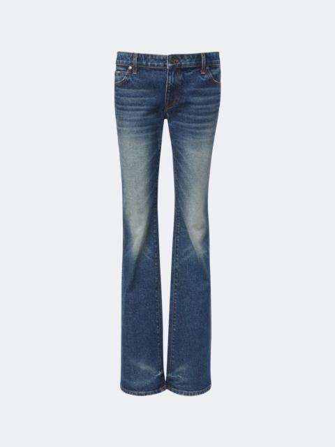 KHAITE Low-rise flared jeans