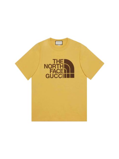 GUCCI Gucci x The North Face Oversize T-shirt Gold