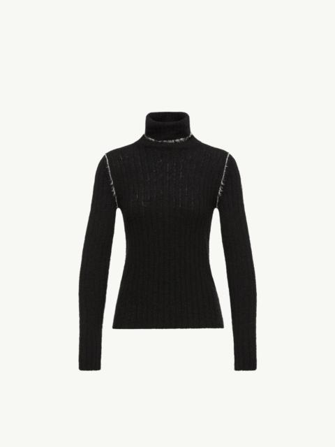 Moncler Wool Blend Turtleneck Sweater