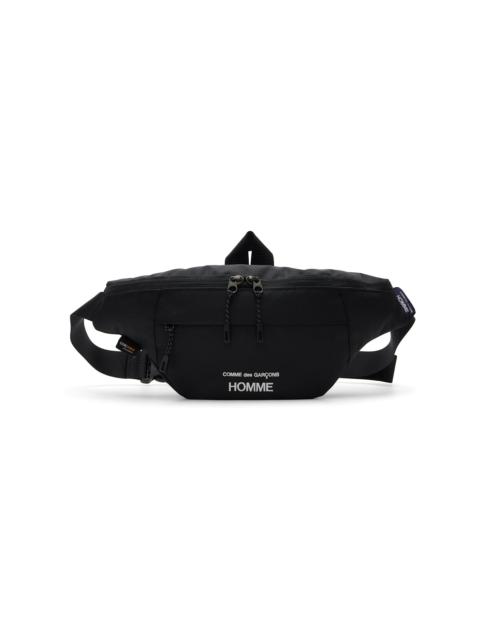 Comme des Garçons Homme Black Cordura Belt Bag