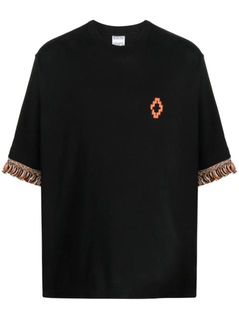Marcelo Burlon County Of Milan fringed-trim T-shirt
