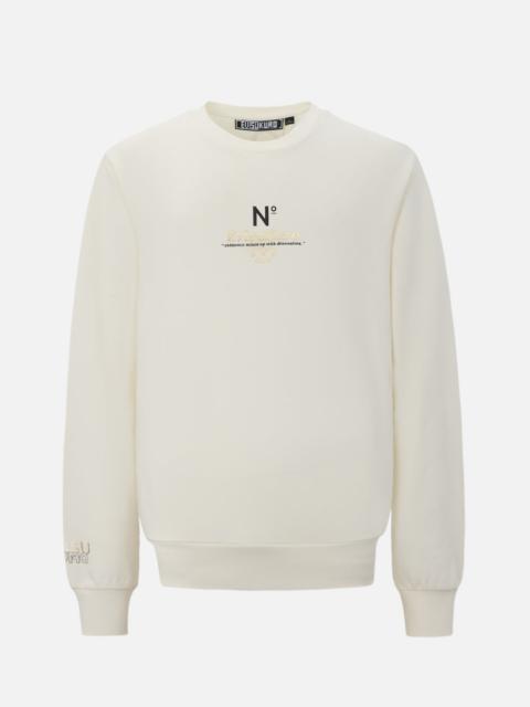 EVISU Logo Foil Print Sweatshirt