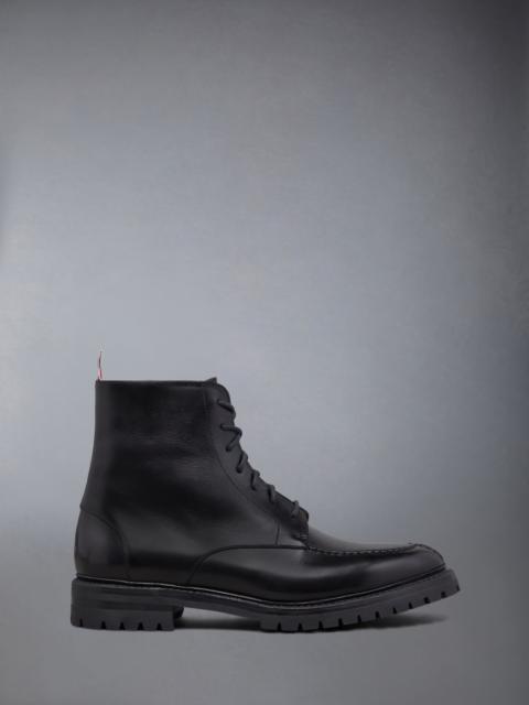 Thom Browne Classic Calf Commando Sole Apron Stitch Boot