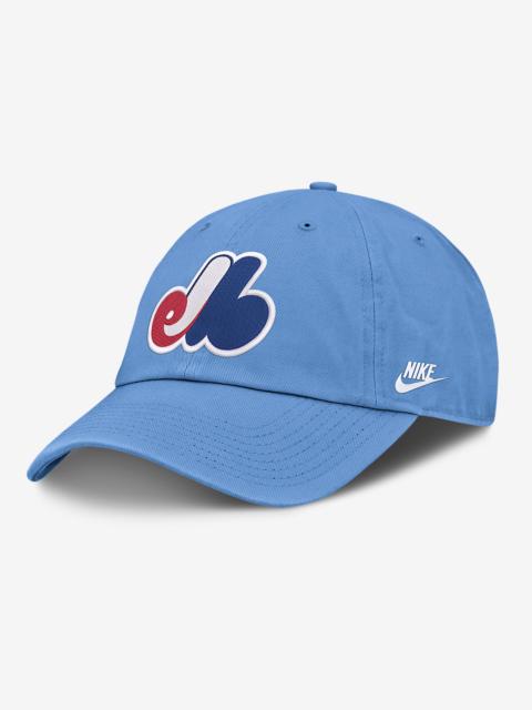 Nike Montreal Expos Cooperstown Club Men’s Nike MLB Adjustable Hat