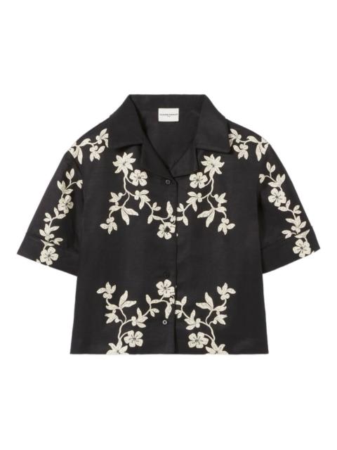 Claudie Pierlot floral-print shirt