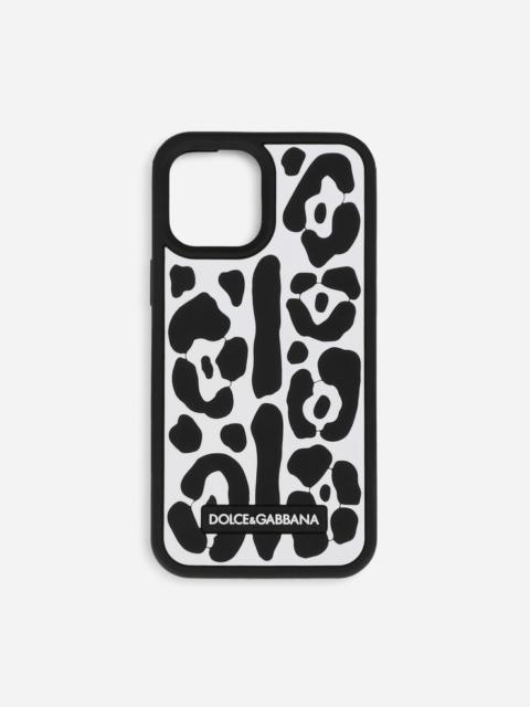 Dolce & Gabbana Leopard-print rubber iPhone 12 Pro Max cover