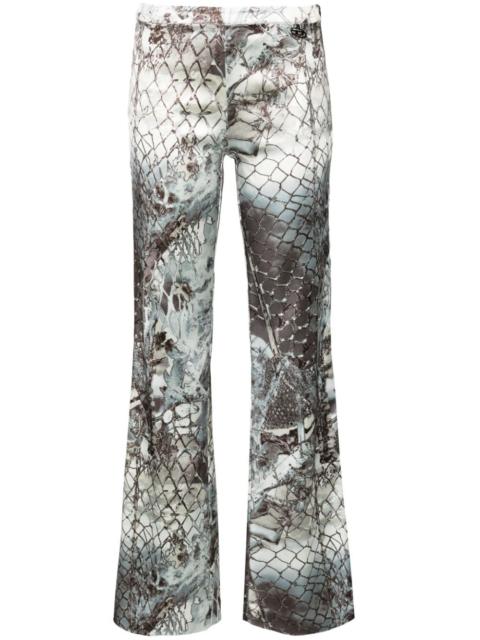 Diesel P-Maevy flared trousers