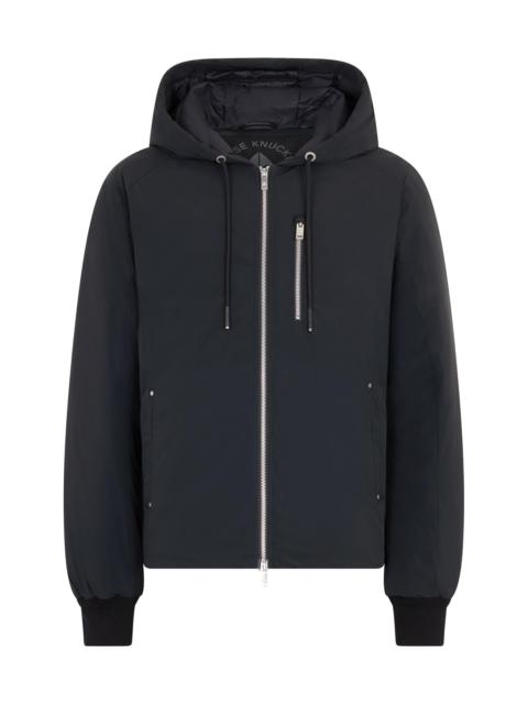 MOOSE KNUCKLES Men's Lightweight Northdale Down Hooded Jacket - Black