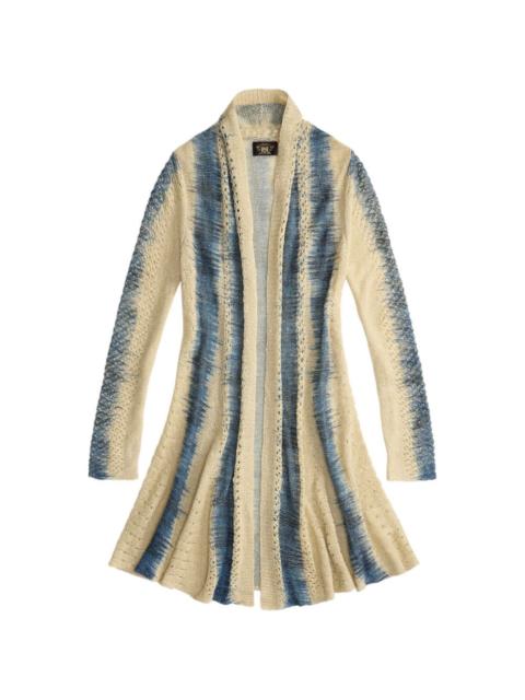 RRL by Ralph Lauren space-dye pointelle-knit cardigan