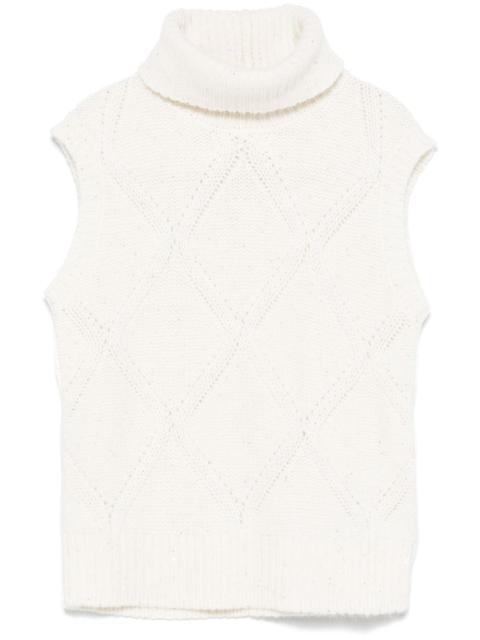 FABIANA FILIPPI knitted tank top