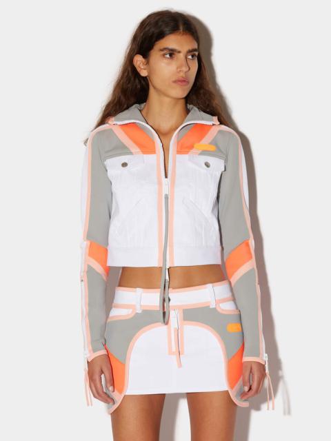 DSQUARED2 SCUBA BULL HOODED JACKET