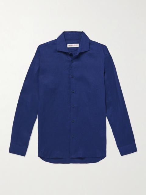 ORLEBAR BROWN Giles Slim-Fit Linen Shirt